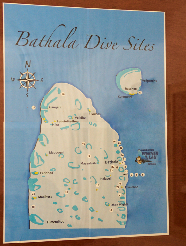 Karte Ari-Atoll Karte Ari-Atoll