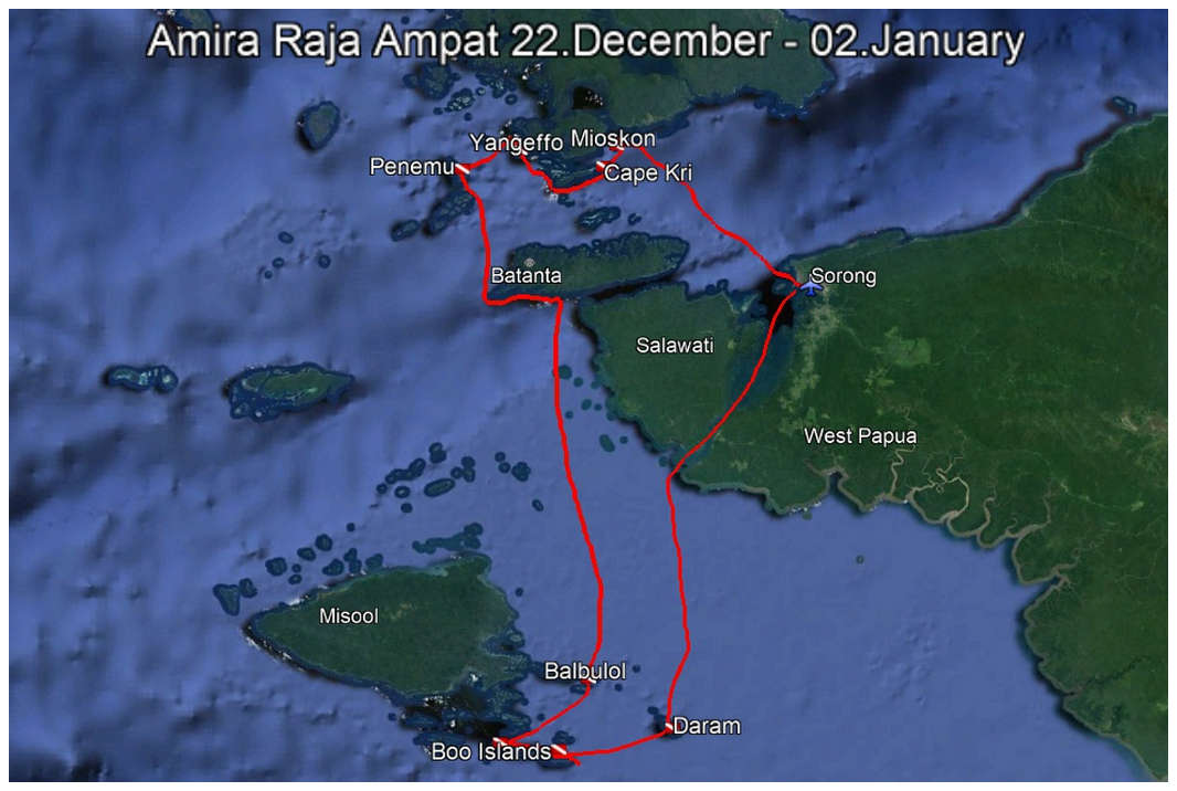 Dive Route 2324 Dive Route 2324
